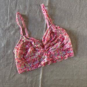 Victoria's Secret PINK Multicolor Lace Bandeau Medium